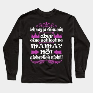 Muttertag Mama Mutter lustiger Geschenk Spruch Long Sleeve T-Shirt